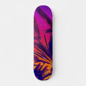カリフォルニアヤシの木のオレンジ・カウンティー スケートボード (正面)
