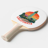 カリフォルニアライトハウスサンセットビュー 卓球ラケット (正面アングル)