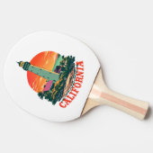 カリフォルニアライトハウスサンセットビュー 卓球ラケット (横)