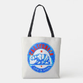 カリフォルニアライフトートバッグ トートバッグ (裏面)