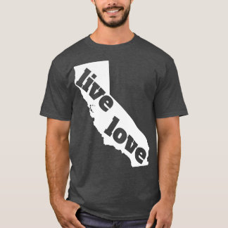 カリフォルニアライブラブカリフォルニア Tシャツ