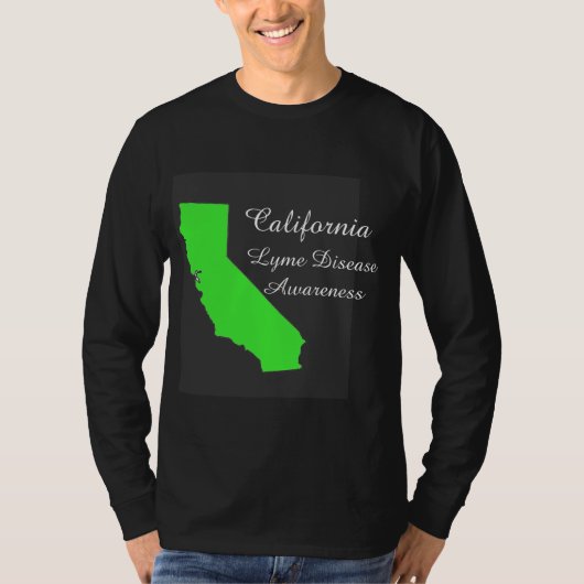 カリフォルニアライム病啓発Tシャツ Tシャツ (正面)