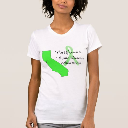 カリフォルニアライム病啓発Tシャツ Tシャツ (正面)