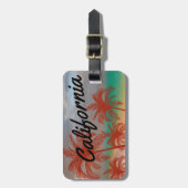 カリフォルニアラゲージタグ ラゲッジタグ (正面縦)