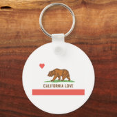 カリフォルニアラブキーチェーン キーホルダー (正面)
