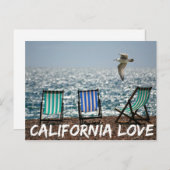 カリフォルニアラブポストカード ポストカード (正面/裏面)