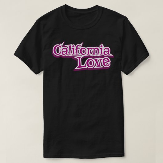 カリフォルニアラブ Tシャツ (デザイン正面)