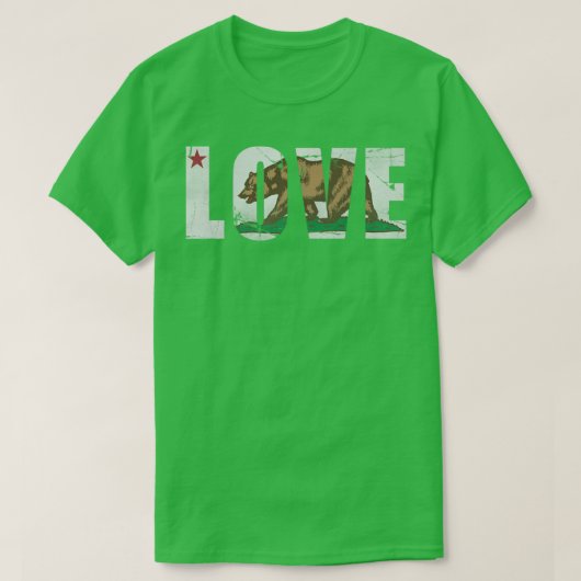 カリフォルニアラブ Tシャツ (デザイン正面)
