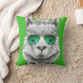 カリフォルニアラマ クッション (ブランケット)