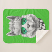 カリフォルニアラマ シェルパブランケット (正面(横))