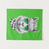 カリフォルニアラマ タペストリー (正面(横))