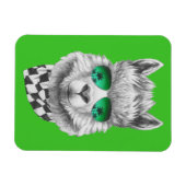 カリフォルニアラマ マグネット (横)