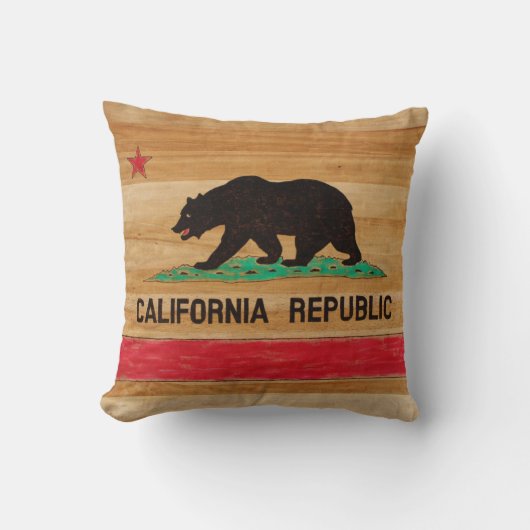 カリフォルニアリパブリック枕! クッション (正面)
