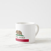 カリフォルニアリパブリック熊の国旗:カリゴールデン州 エスプレッソカップ (正面右)