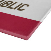 カリフォルニアリパブリック熊の国旗:カリゴールデン州 カッティングボード (角)