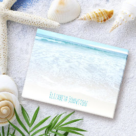 カリフォルニアリラックス州の海波ビーチ写真カスタム ポストイット