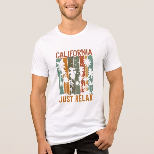 カリフォルニアリラックス州 トライブレンドＴシャツ (正面)