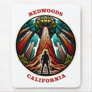 カリフォルニアレッドウッズ マウスパッド