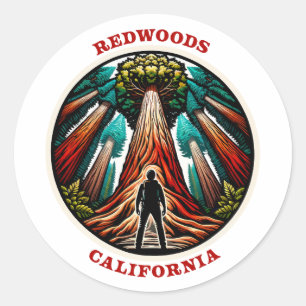 カリフォルニアレッドウッズ ラウンドシール