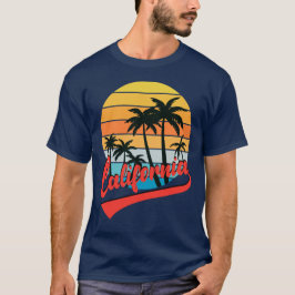 カリフォルニアレトロサンセットTシャツ Tシャツ