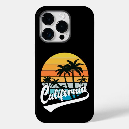 カリフォルニアレトロCase-Mate iPhone 14 Proケース Case-Mate iPhoneケース (裏面)
