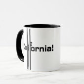 カリフォルニアレーサーコーヒーカップ マグカップ (正面左)