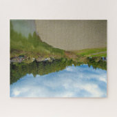 カリフォルニアロシアの州モンテリオの川 – パズル (横)