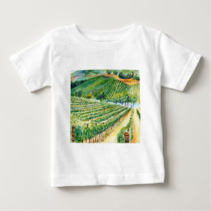 カリフォルニアワイナリーヴィネヤードシャツ ベビーTシャツ