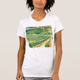 カリフォルニアワイナリーヴィネヤードシャツ Tシャツ