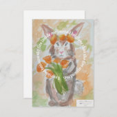 カリフォルニアワイルドファイアレリーフ、 浮き彫り資金調達者カード サンキューカード (正面/裏面)