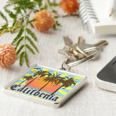 カリフォルニアヴィンテージの記念品 キーホルダー (側面)