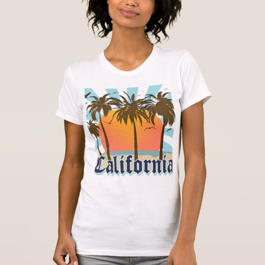カリフォルニアヴィンテージの記念品 Tシャツ (正面)
