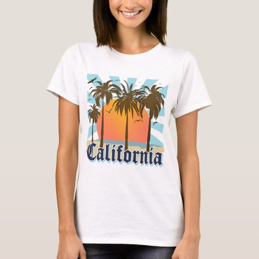 カリフォルニアヴィンテージの記念品 Tシャツ (正面)