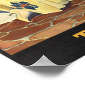 カリフォルニアヴィンテージアメリカ旅行ポスター ポスター (角)