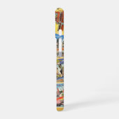 カリフォルニアヴィンテージポストカードCAシティコラージュレトロ iPhone 16ケース (左側面)