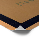 カリフォルニアヴィンテージ旅行ポスター ポスター (角)