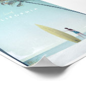 カリフォルニアヴィンテージ旅行ポスター ポスター