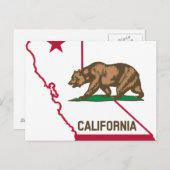 カリフォルニアヴィンテージ観光旅行の追加 ポストカード (正面/裏面)