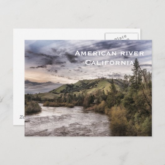 カリフォルニアヴィンテージ観光旅行の追加 ポストカード (正面/裏面)