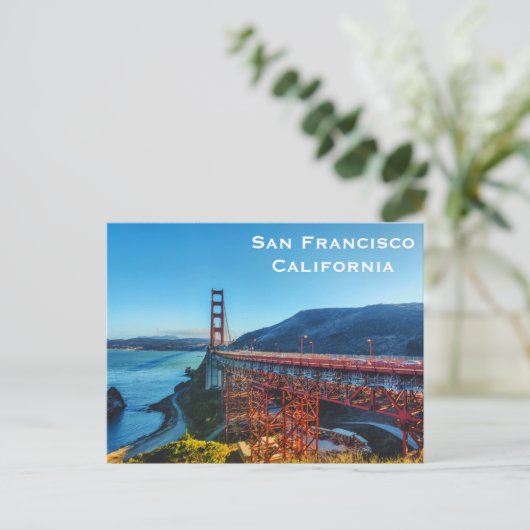 カリフォルニアヴィンテージ観光旅行はがき追加 ポストカード (スタンド正面)