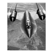 カリフォルニア上空のSR-71飛んでいる Blackbird