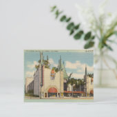 カリフォルニア中国の州チャイナタウンロサンゼルスの庭園 ポストカード (スタンド正面)