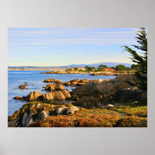 カリフォルニア中央海岸ポスター ポスター (正面)