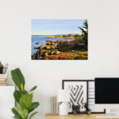 カリフォルニア中央海岸ポスター ポスター (ホームオフィス)