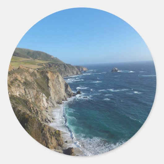 カリフォルニア中央海岸線 ラウンドシール (正面)