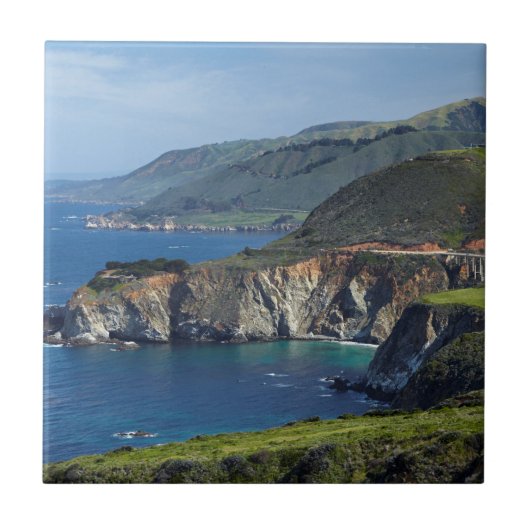 カリフォルニア中央海岸 タイル (正面)