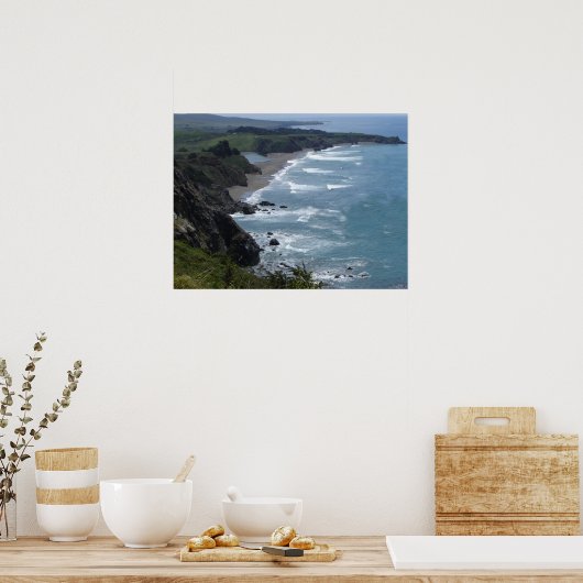 カリフォルニア中央海岸 ポスター (キッチン)