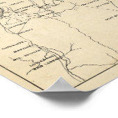 カリフォルニア中部 ポスター (角)