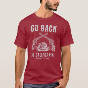 カリフォルニア保守派の共和党員に戻る Tシャツ