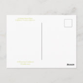 カリフォルニア先住民の色：10月はがき ポストカード (裏面)